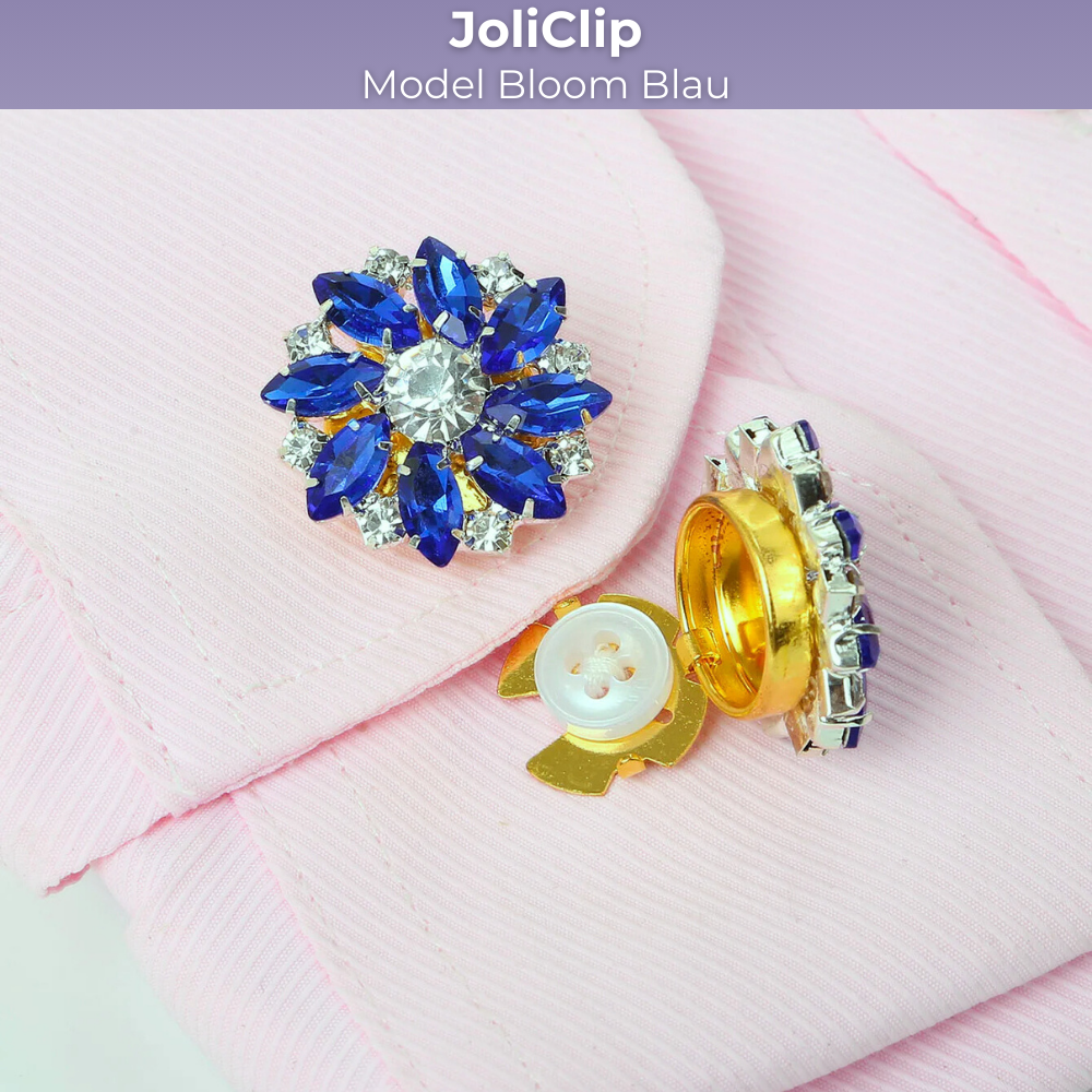 JoliClip Kollektion "Bloom" - Knopfschmuck zum anklipsen