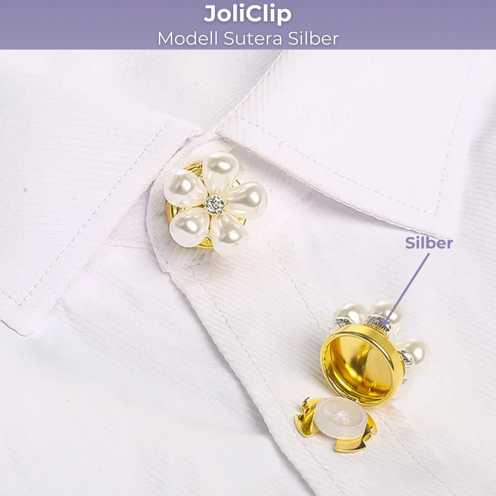 JoliClip Kollektion "Sutera" - Knopfschmuck zum Anstecken