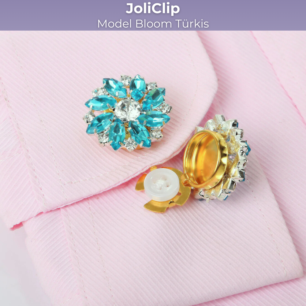 JoliClip Kollektion "Bloom" - Knopfschmuck zum anklipsen