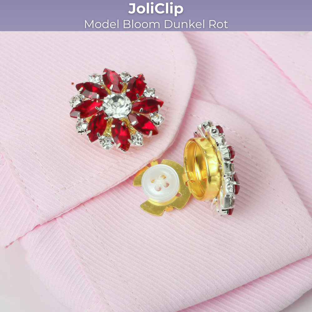 JoliClip Kollektion "Bloom" - Knopfschmuck zum anklipsen