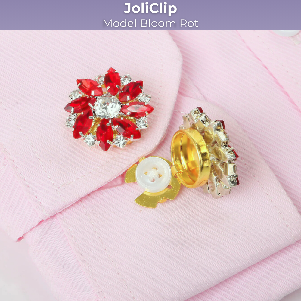 JoliClip Kollektion "Bloom" - Knopfschmuck zum anklipsen