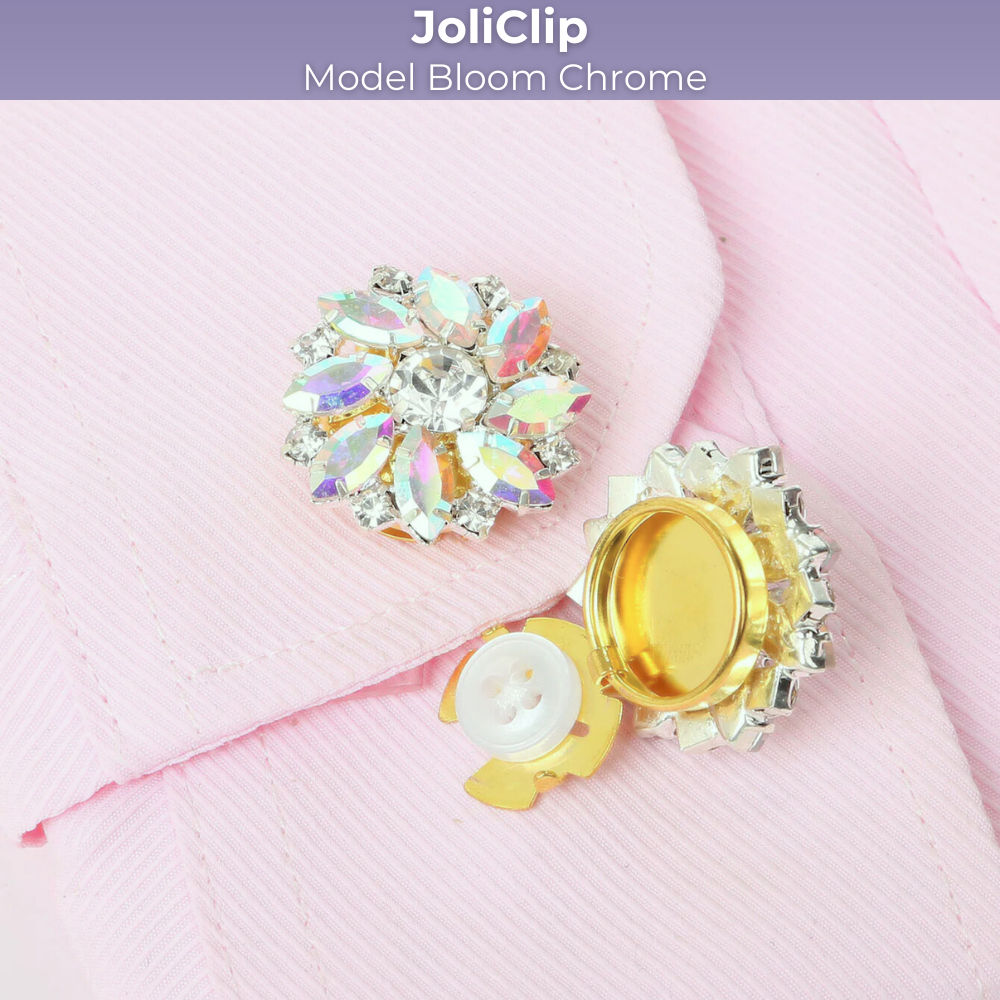 JoliClip Kollektion "Bloom" - Knopfschmuck zum anklipsen