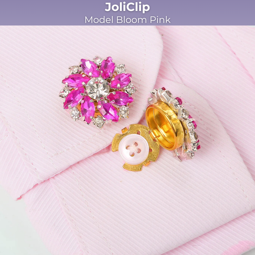 JoliClip Kollektion "Bloom" - Knopfschmuck zum anklipsen
