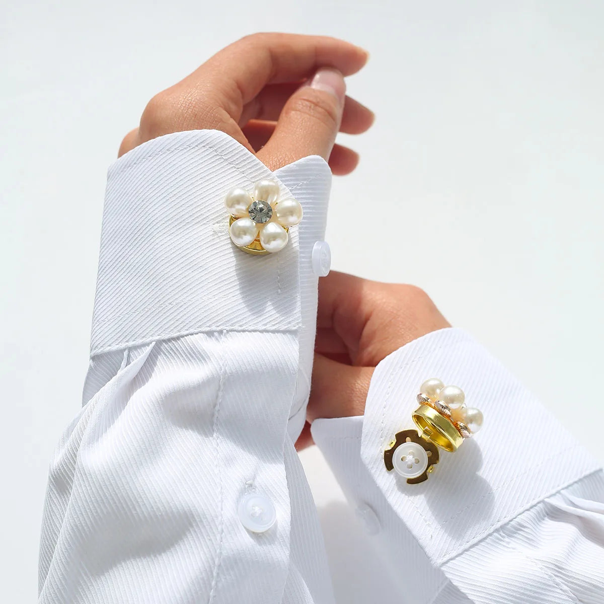 JoliClip Kollektion "Sutera" - Knopfschmuck zum Anstecken
