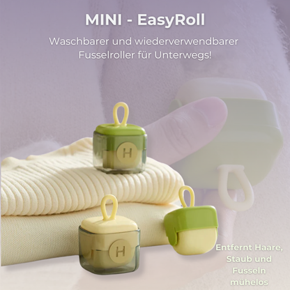 Mini EasyRoll - Dein tragbarer Fusselroller für unterwegs!