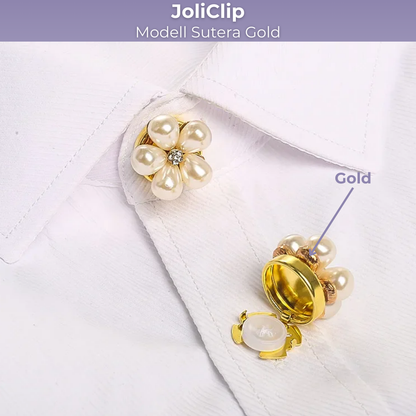 JoliClip Kollektion "Sutera" - Knopfschmuck zum Anstecken