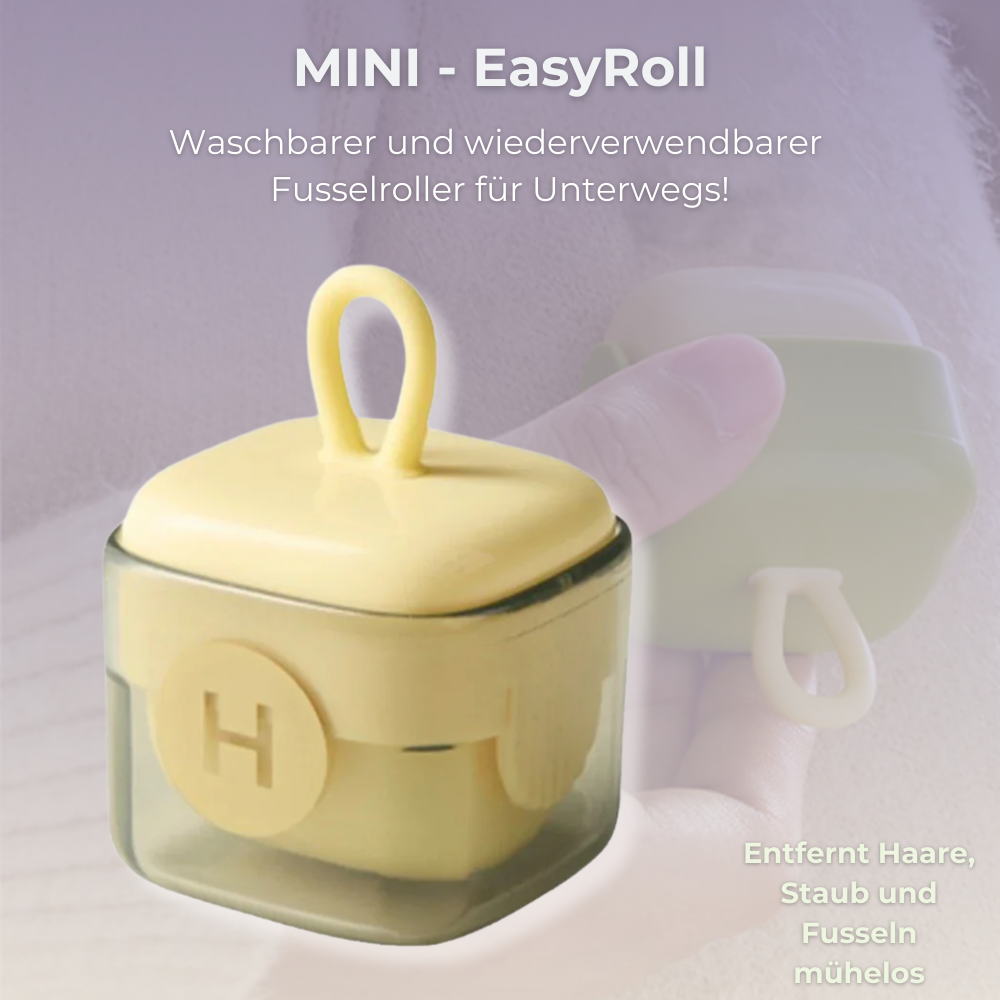 Mini EasyRoll - Dein tragbarer Fusselroller für unterwegs!