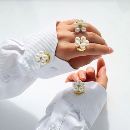 JoliClip Kollektion "Sutera" - Knopfschmuck zum Anstecken